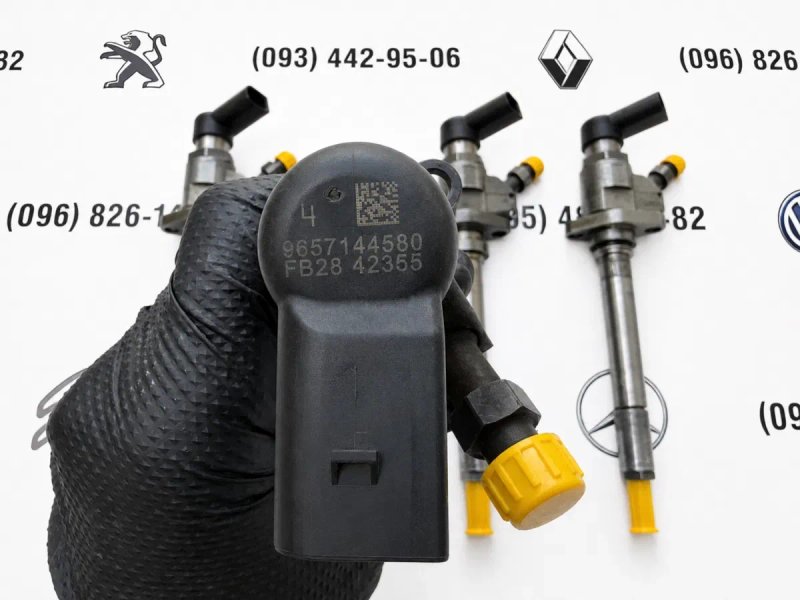 форсунки  Citroen Peugeot Ford Volvo форсунка 9657144580, 9658194180, 9659337880, 9647247280, 9658194180 Сітроен Пежо Форд Вольво — фото 8