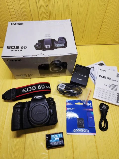 Фотоаппарат Canon EOS 6D Mark II WG ( Body) + Micro SDHC  64 Gb