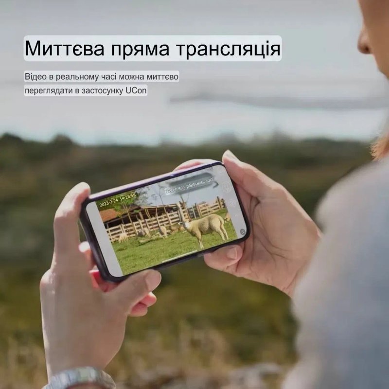 Фотоловушка Mini900Pro 4G 30 Мп 2K UCon с солнечной панелью — фото 2