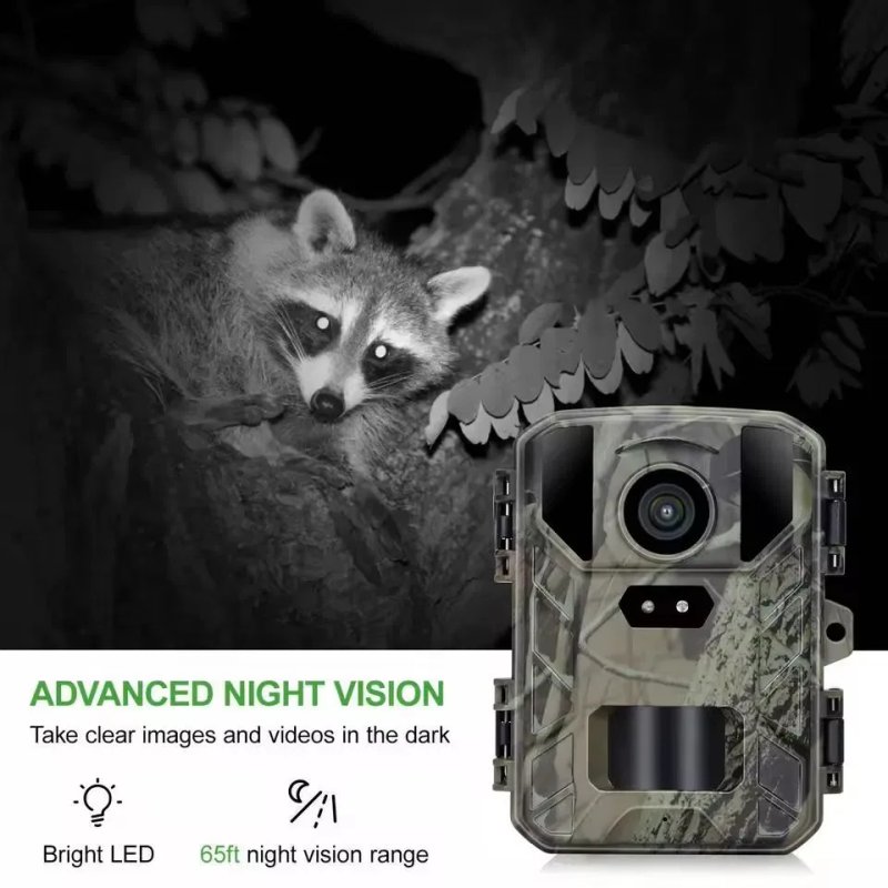Фотоловушка Suntek Mini 800 24 Мп 1080P ночное видение датчик движения — фото 4