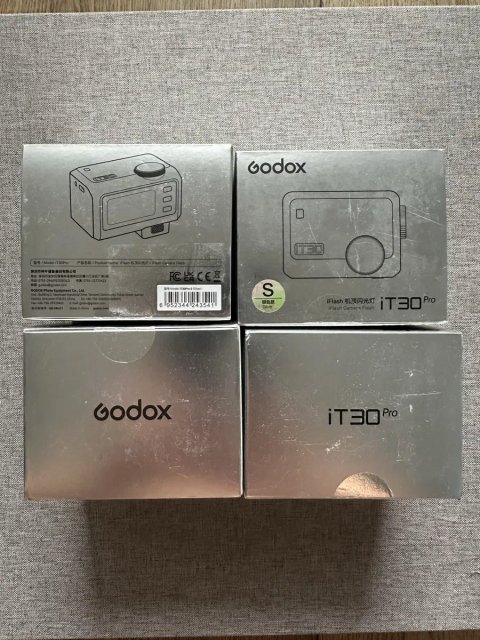 Фотоспалах Godox iT30Pro S для Sony (Silver)