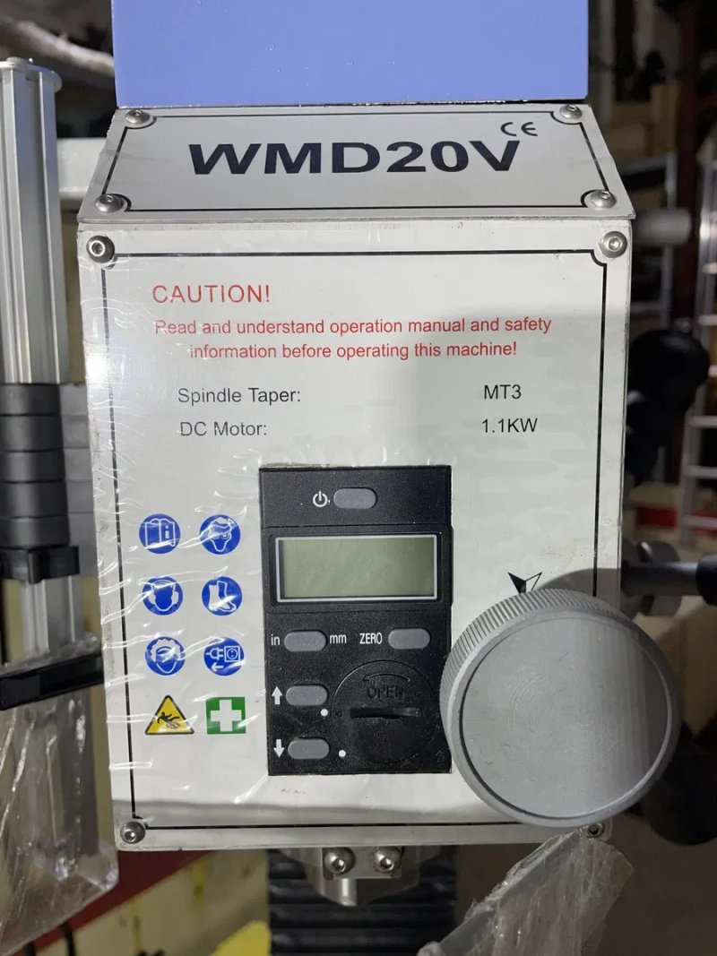 Фрезерний сверлильний WMD20VL 700*180, 1,1 кВт. — фото 3