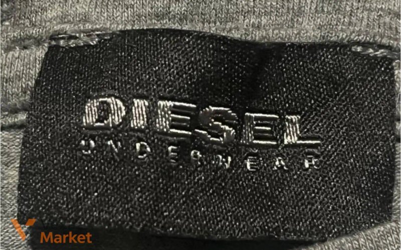 Футболка Diesel Only the Brave сіра розмір M — фото 4