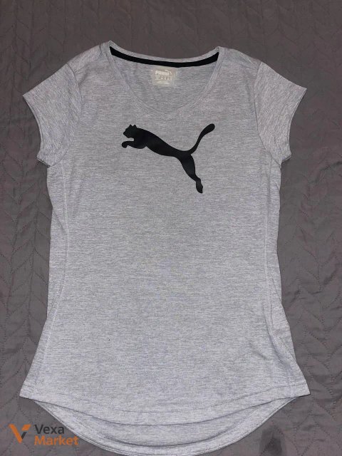 Футболка Puma жіноча сіра розмір S