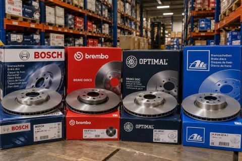 Гальмівні диски передні задні BOSCH, BREMBO, OPTIMAL, ATE, Підбір за VIN-кодом!