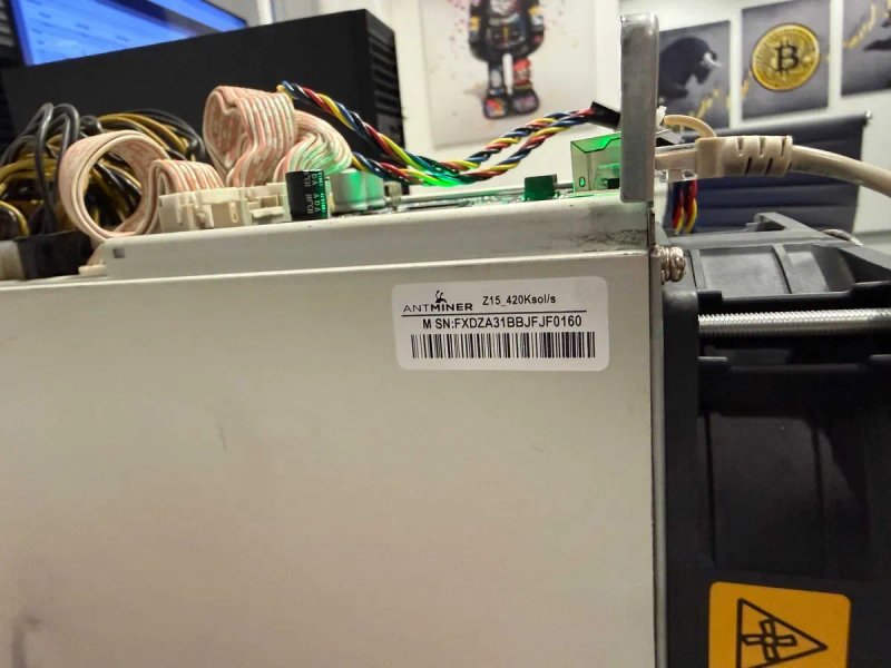 Гарантія! Асік Z15 420 k/Sol, Asic Antminer, майнер, 7007 — фото 4