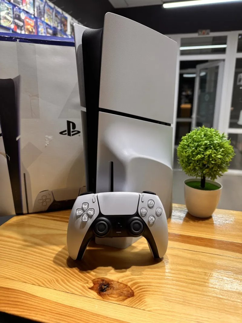 Гарантія! Ігрова приставка Sony PlayStation 5 Slim Blu Ray 1 TB з дисководом Blu Ray ps5 слим — фото 3