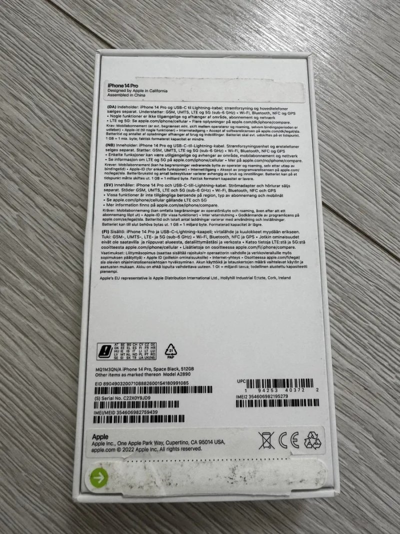 ГАРАНТІЯ / iPhone 14 Pro 512GB ФІЗ СІМ Хороший Стан Повний Комплект — фото 8