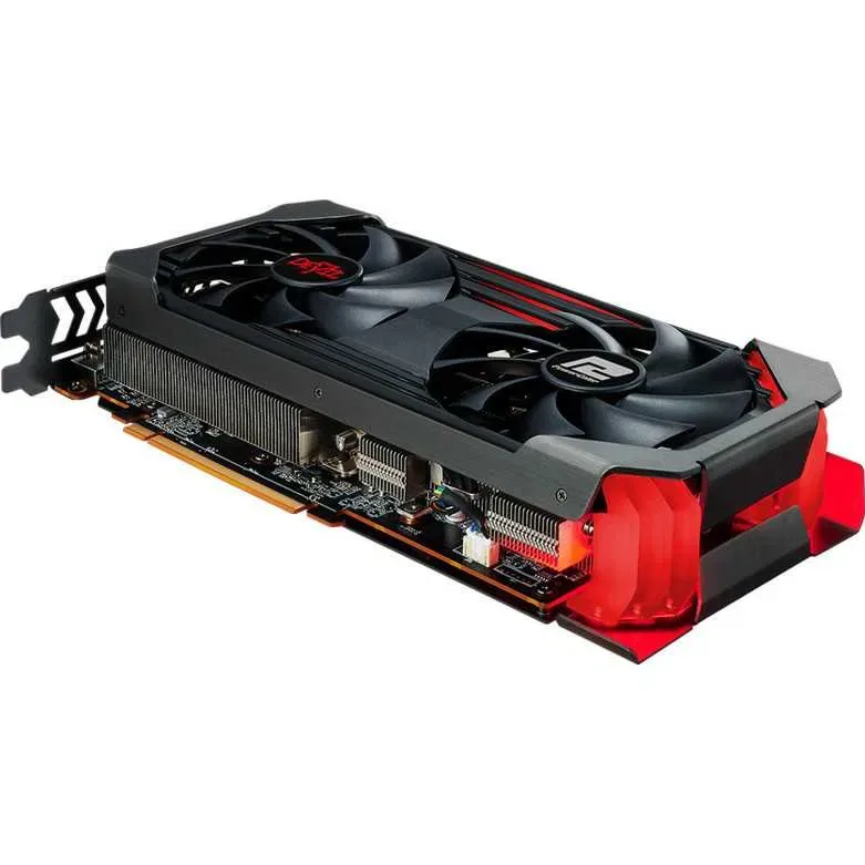 Гарантія! RX 6600 XT 8GB PowerColor Red Devil ігрова відеокарта комп'ютера — фото 2