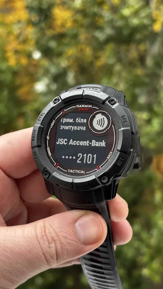 Garmin Instinct 2X Solar Tactical Вбудований ліхтарик Сонячна панель GPS Навігація NFC Оплата Тактичні функції Компас Захищені Ідеальний стан — фото 4