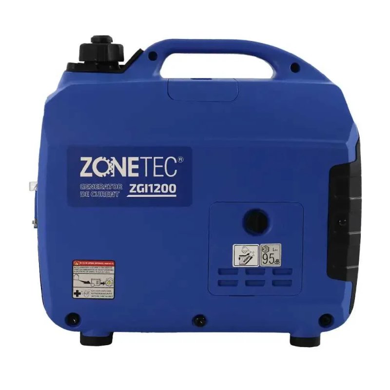 Генератор бензиновий інверторний Zonetec 1.1кВт бензиновый инверторный інверторний генератор безшумний у кожусі компактний для квартири валіза — фото 5