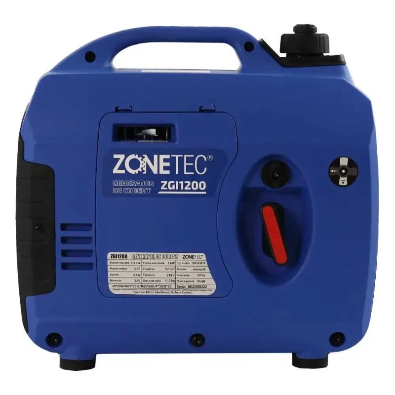 Генератор бензиновий інверторний Zonetec 1.1кВт бензиновый инверторный інверторний генератор безшумний у кожусі компактний для квартири валіза — фото 6
