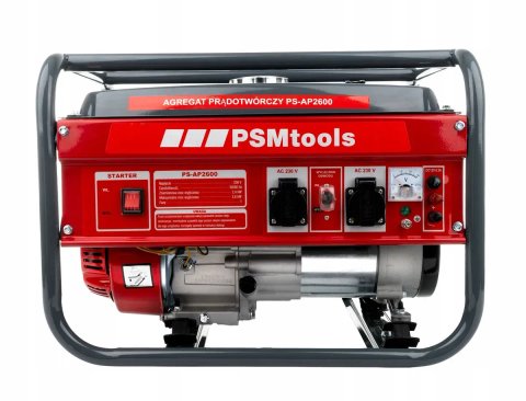 Генератор бензиновий PSM PS-AP2600 2500 Вт - 3000 Вт