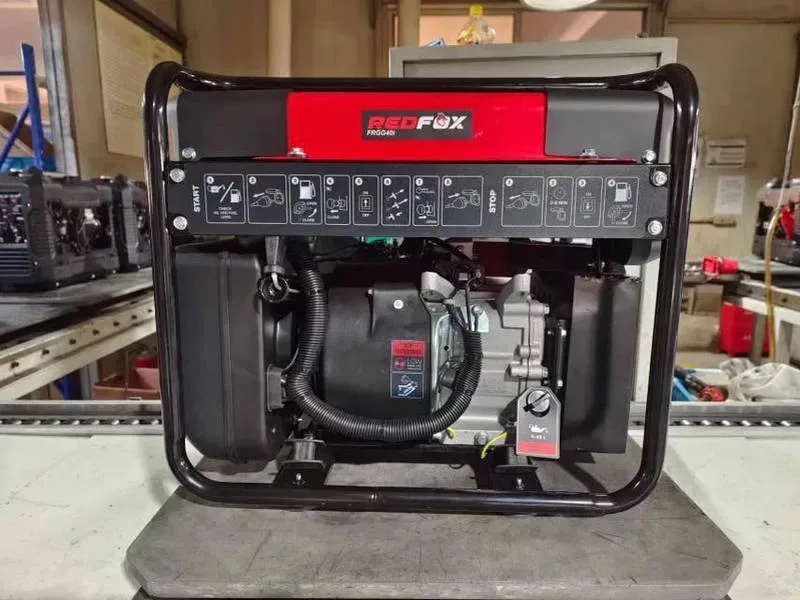 Генератор інверторний, бензиновий RedFox FRGG40i, 3500 Вт, з ручками для перенесення — фото 3