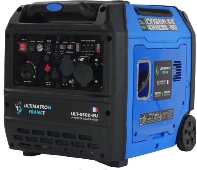 Генератор инверторный ULTIMATRON ULT-5500-EU бензиновый — фото 2