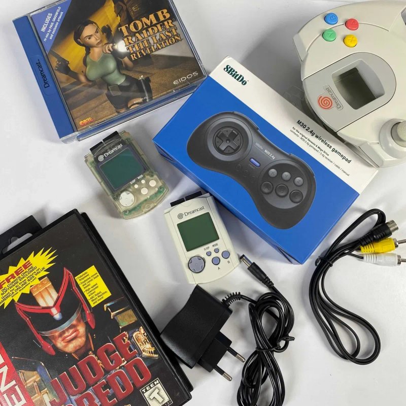 Геймпад Sega Dreamcast HKT-7700 Б/У Оригінал Сега Дрімкаст контролер Асортимент — фото 4