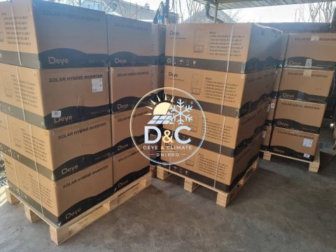 Гібридний інвертор Deye 12 кВт SUN-12K-SG02LP1-EU-AM3-P 1800$ в наявності!