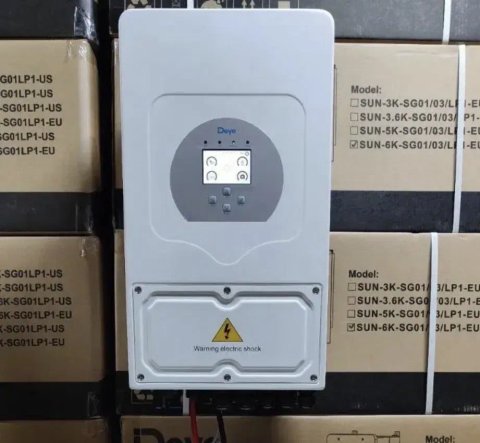 Гібридний інвертор Deye SUN-8K-SG05LP1-EU-AM2-P