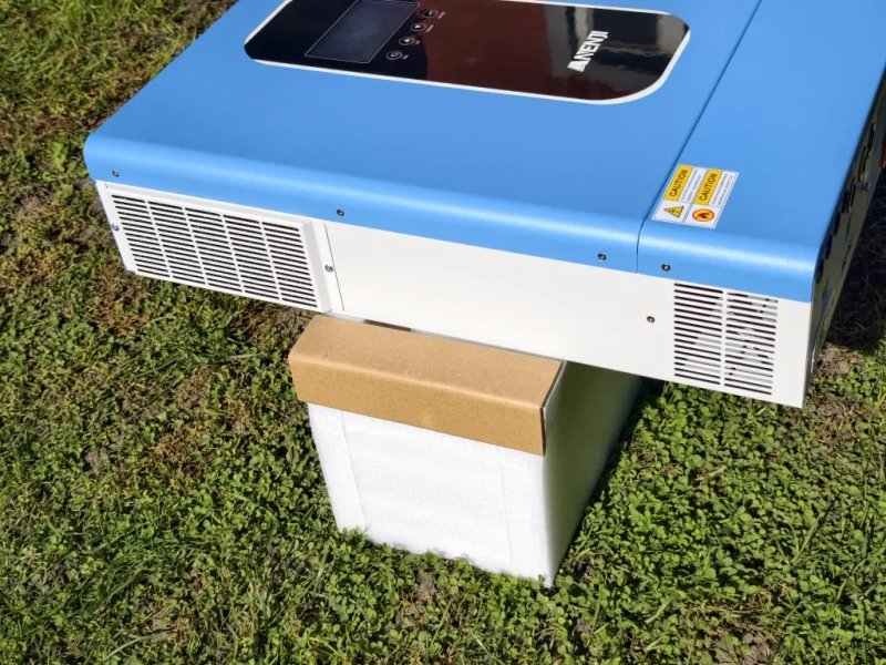 Гібридний сонячний інвертор Anenji 11KW 48V • Паралельна версія • Кольоровий дисплей — фото 3