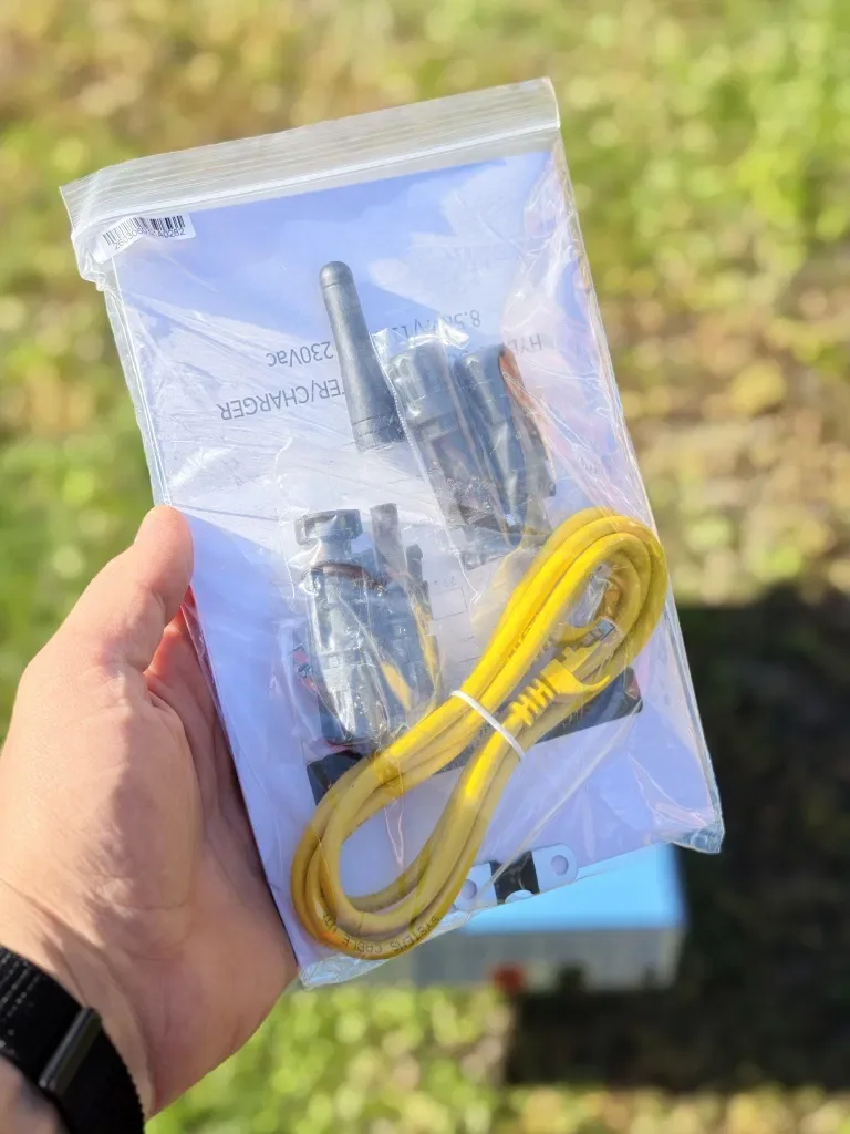 Гібридний сонячний інвертор Anenji 11KW 48V • Паралельна версія • Кольоровий дисплей — фото 7