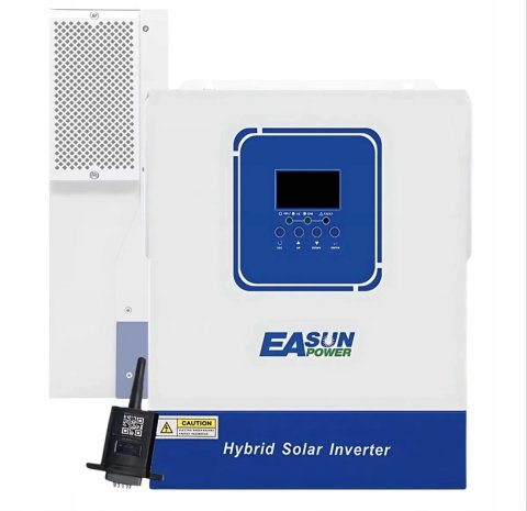 Гібридний сонячний інвертор EASUN POWER iSolar-SMG-II-4KW-24V WiFi 4000W 24V MPPT 100A, чиста синусоїда, ДБЖ UPS