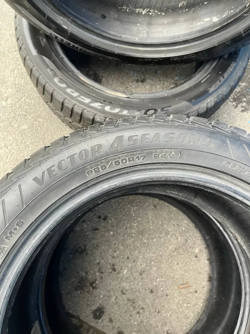 GoAuto Шини Goodyear Vector 4Seasons 225/50 R17 94V 17 рік 5 мм пара місто Київ — фото 6