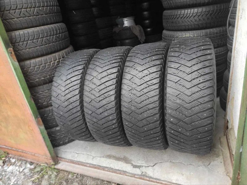 GoodYear Ultra Grip Ice Arctic SUV 4x4 225/60r17 103T Extra Load made in Germany 4шт, 16год, 6-6,5мм, ЗИМА. Привезены из Финляндии — фото 3