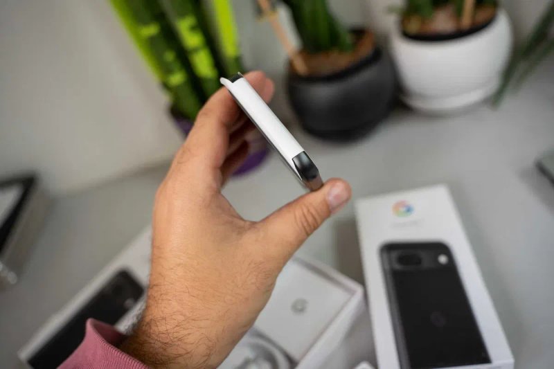 Google Pixel 8a 8/128GB (Obsidian) Neverlock Open box — фото 3