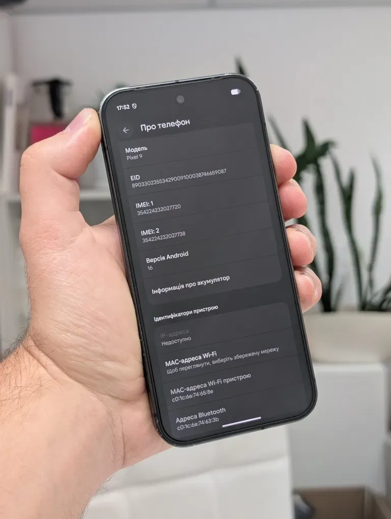 Google Pixel 9 12/128GB Obsidian Neverlock, Піксель 9 128ГБ Чорний, 92% Акумулятор — фото 7