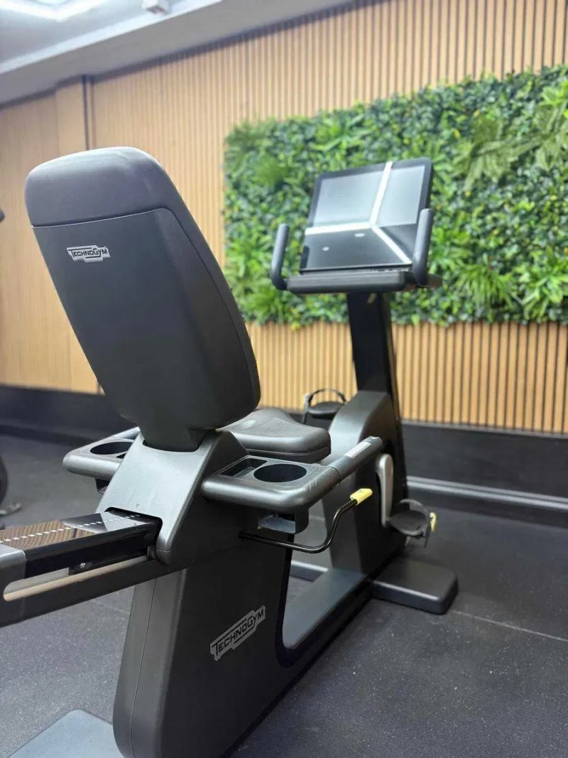 Горизонтальний велоергометр Technogym Artis Recline (мультимедіа Unity 3.0) велотренажер — фото 2