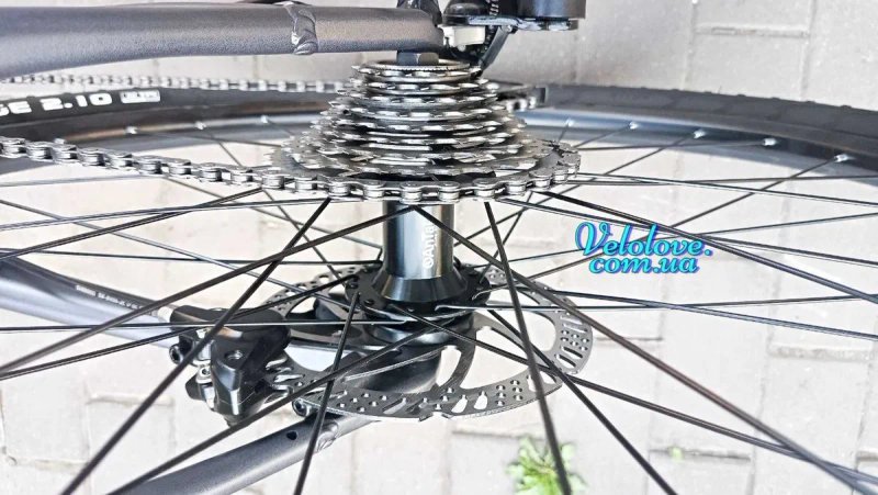 Горный велосипед 29" рама алюминий 21", 3*9 Shimano Altus, гидравлика Shimano MT200 — фото 4