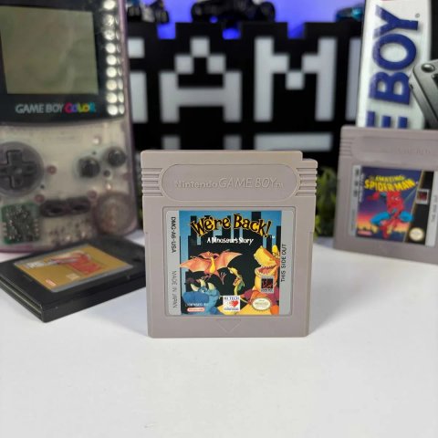 Гра Nintendo Game Boy We're Back! A Dinosaur's Story Б/У Оригінальний картридж Гейм Бой Історія Динозаврів Ми повернулися асортимент ігри геймбой