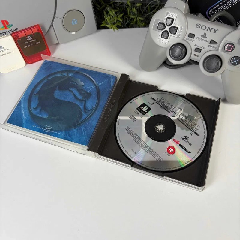 Гра Sony PlayStation 1 Mortal Kombat 4 Б/У Оригінальна Гра PS One Мортал Комбат 4 асортимент ігри соні плейстейшен — фото 3