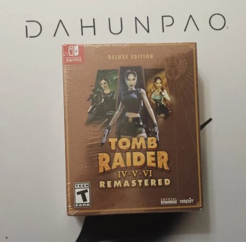 Гра Tomb Raider deluxe edition на Nintendo switch