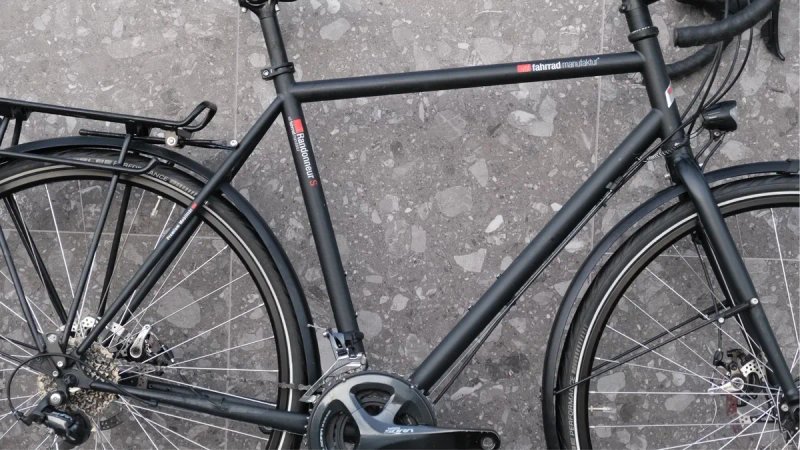 Гравійний велосипед Fahrrad Manufaktur Randonneur S Cr-Mo хромолевий — фото 3