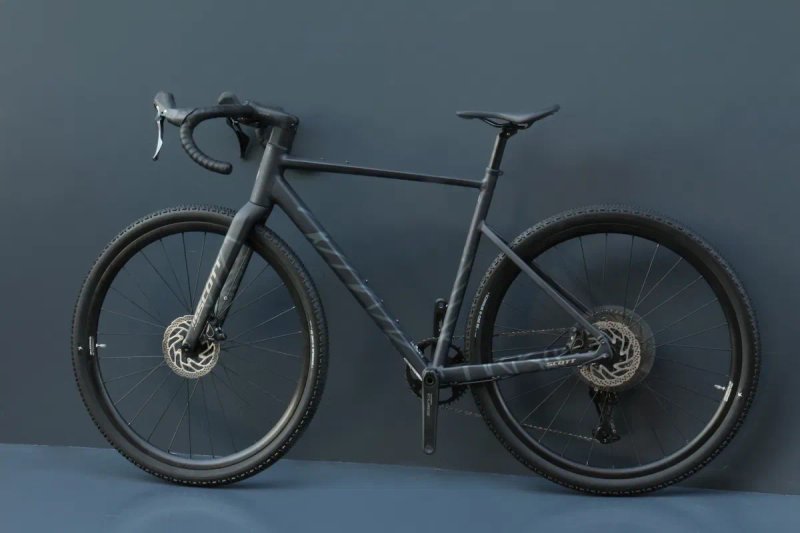 Гравійний велосипед Scott Speedster Gravel 30 black 2026.Вилка карбон / carbon, Shimano — фото 2