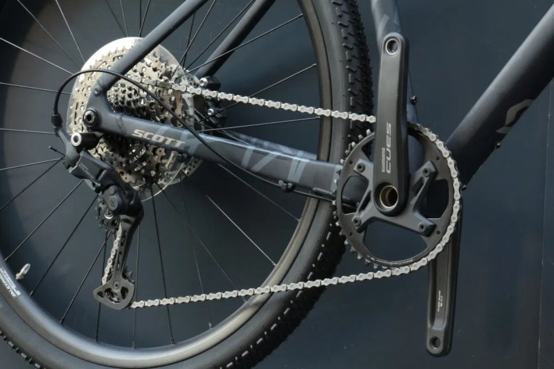 Гравійний велосипед Scott Speedster Gravel 30 black 2026.Вилка карбон / carbon, Shimano — фото 3