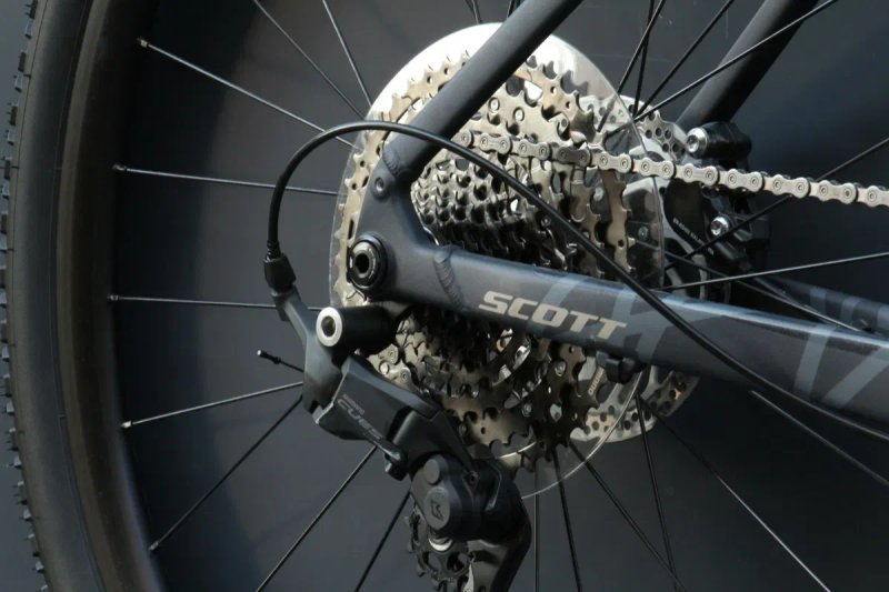 Гравійний велосипед Scott Speedster Gravel 30 black 2026.Вилка карбон / carbon, Shimano — фото 4