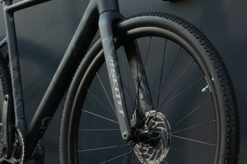 Гравійний велосипед Scott Speedster Gravel 30 black 2026.Вилка карбон / carbon, Shimano — фото 7