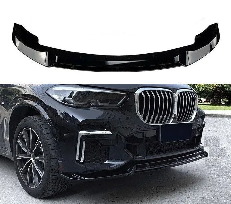 Губа сплиттер бампера BMW X5 G05 накладка спойлер диффузор сплітер — фото 5