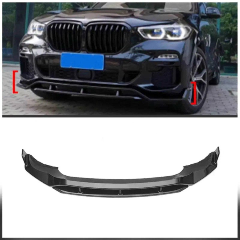 Губа сплиттер бампера BMW X5 G05 накладка спойлер диффузор сплітер — фото 7