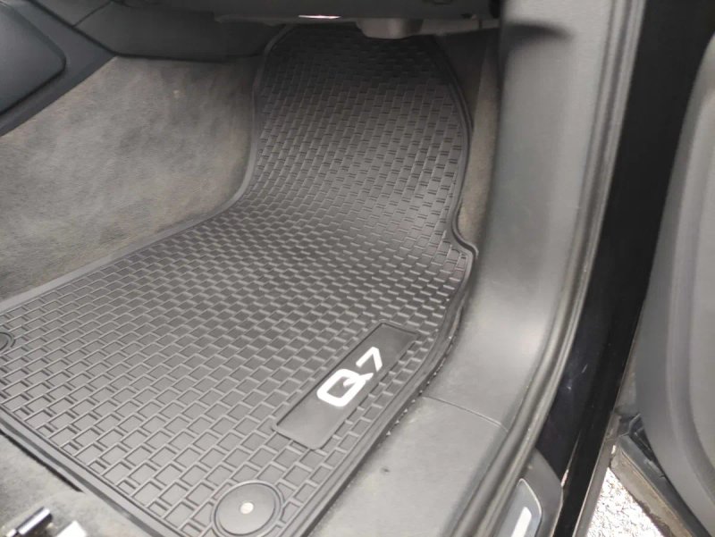 Гумові килимки в салон Audi Q7 Ауді Ку 7 2005-2025 коврики резиновые Ауди Ку7 — фото 2