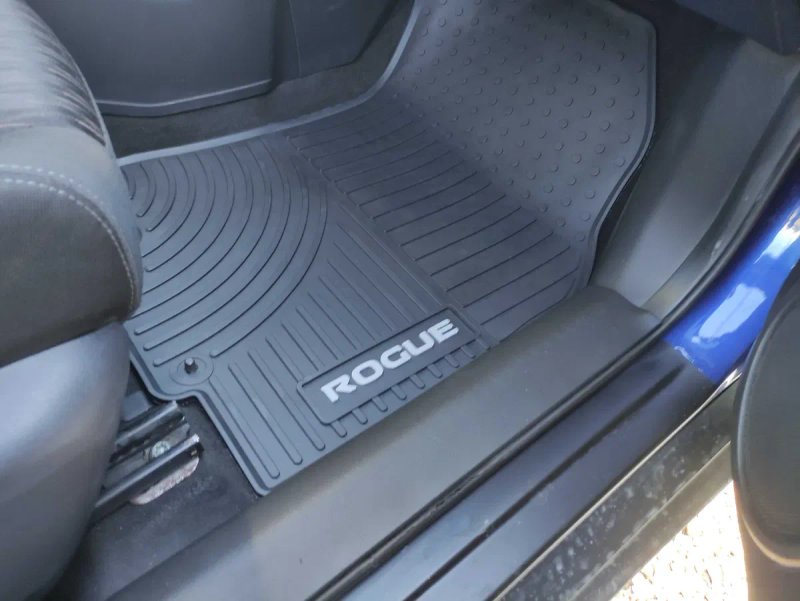 Гумові килимки в салон Nissan Rogue 2014-2021 коврики резиновые Ніссан Рог Ниссан Роуг Т32 — фото 6