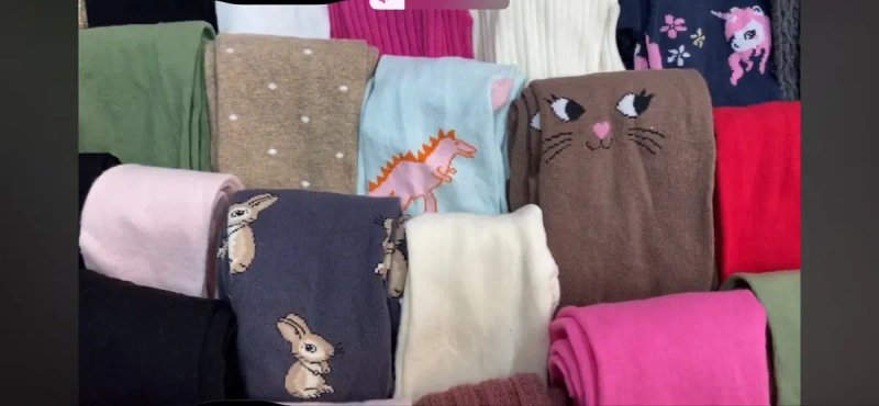 H&M дитячі колготи сток ОПТОМ, гуртівня шкарпеток колгот — фото 4