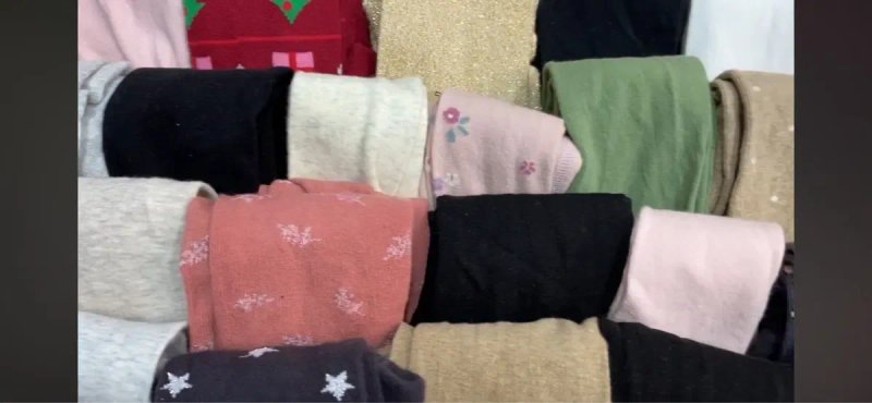 H&M дитячі колготи сток ОПТОМ, гуртівня шкарпеток колгот — фото 5