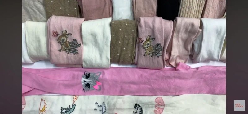 H&M дитячі колготи сток ОПТОМ, гуртівня шкарпеток колгот — фото 6