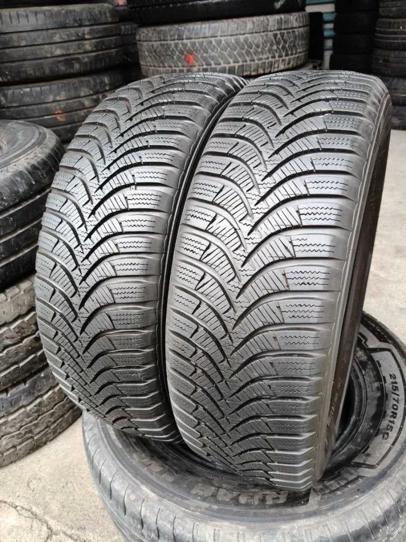 Hankook Winter I*cept RS2 185/60r15 2шт, 17год, 7мм, ЗИМА. Привезены из Германии — фото 3