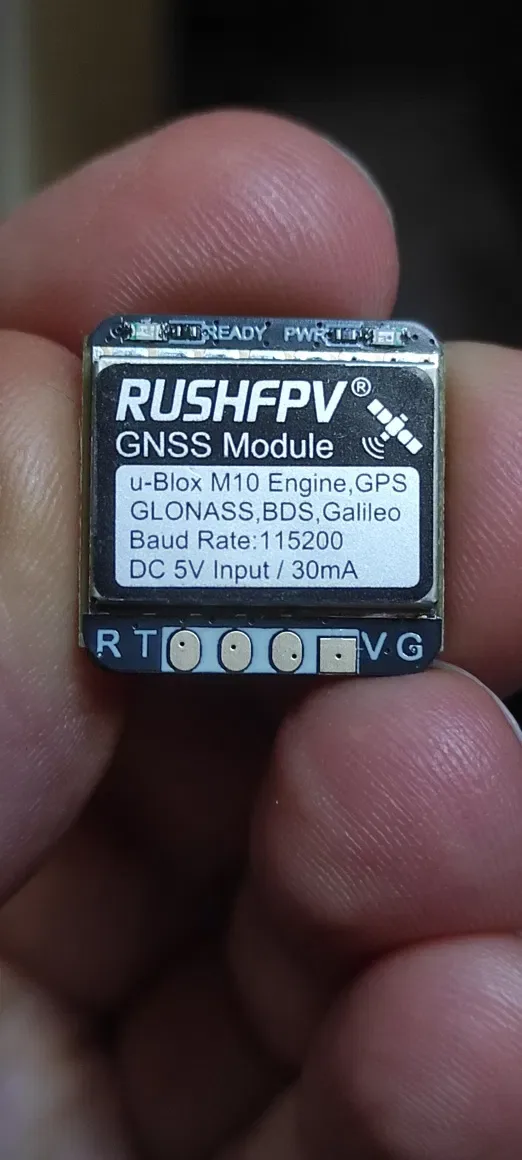 HGLRC M100 5883 RushFPV GPS GNSS mini M10 модуль 18х18 — фото 3