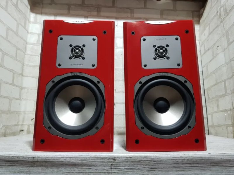 Hi-Fi Акустика QUADRAL PLATINUM S., ALTIMA 170 мм, 120 Вт, 35–28 000 Гц, Piano Red, б/у — фото 2