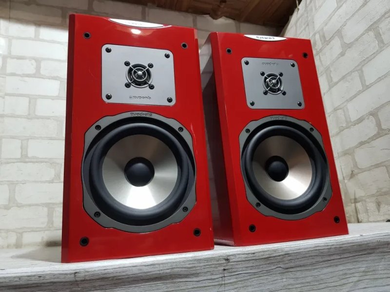 Hi-Fi Акустика QUADRAL PLATINUM S., ALTIMA 170 мм, 120 Вт, 35–28 000 Гц, Piano Red, б/у — фото 3